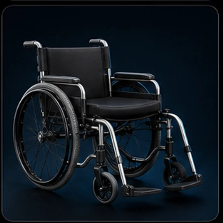 Lightweight Wheelchair product render